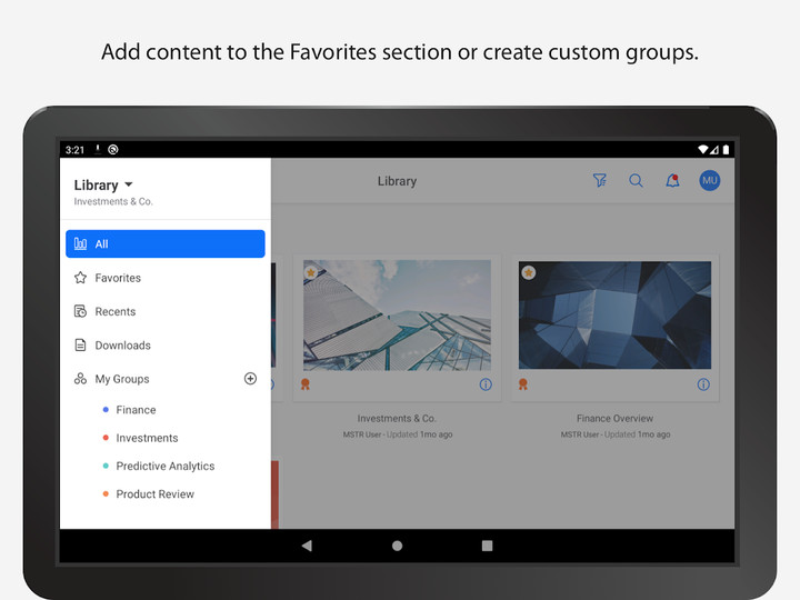 MicroStrategy Library screenshot image 10_Popularmodapk.com
