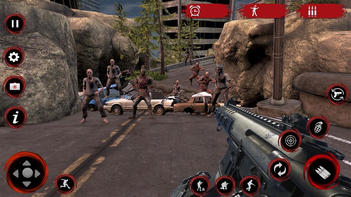 Zombie War: Hunter Survival screenshot image 4_Popularmodapk.com