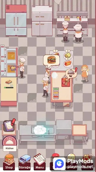 Idle Cafe Sim - burger tycoon<span>(Unlimited Resources)</span> screenshot image 5_Popularmodapk.com