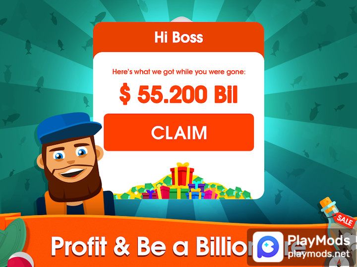 Hooked Inc: Fisher Tycoon<span>(Unlimited Money)</span> screenshot image 2_Popularmodapk.com