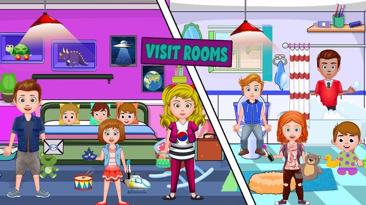 My Family Town : NewBorn Baby screenshot image 5_Popularmodapk.com