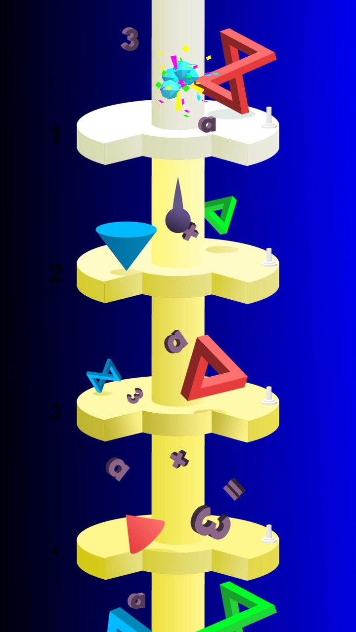 Jump Ball Fall screenshot image 2_Popularmodapk.com