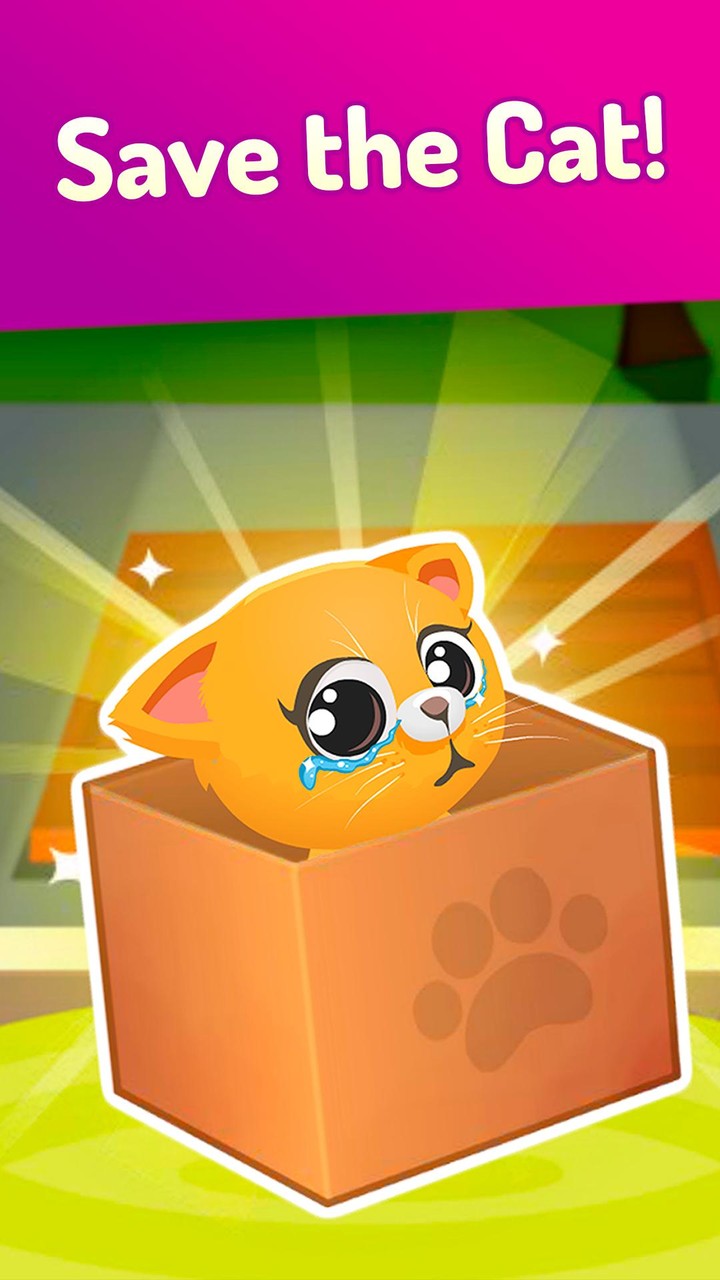 Feed the cat: Cute kitty games screenshot image 3_Popularmodapk.com