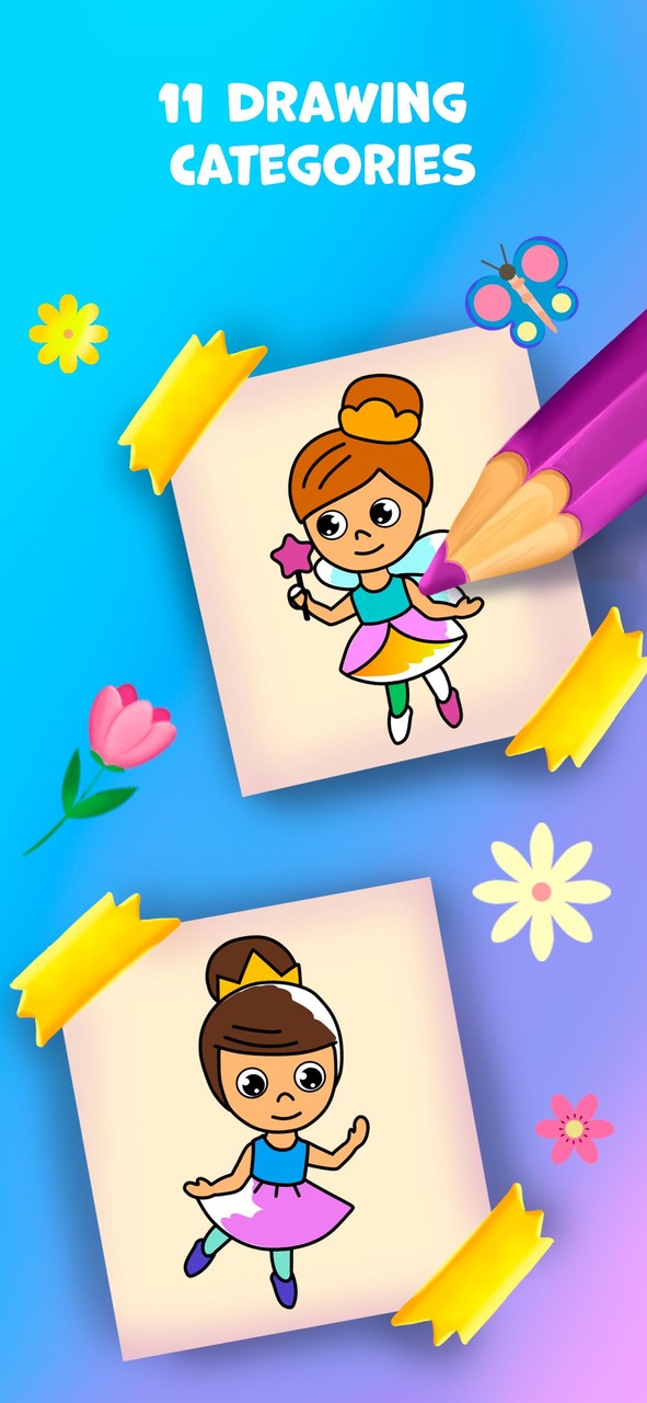 Baby coloring book for kids 2+ screenshot image 3_Popularmodapk.com