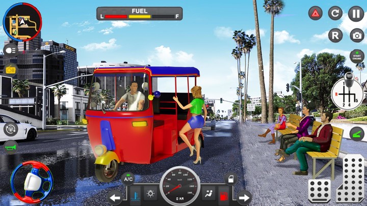 Indian Auto Rickshaw Driving screenshot image 5_Popularmodapk.com