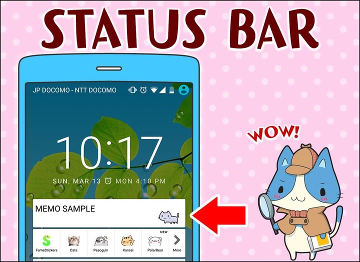 Cat Memo Pad Collection screenshot image 2_Popularmodapk.com