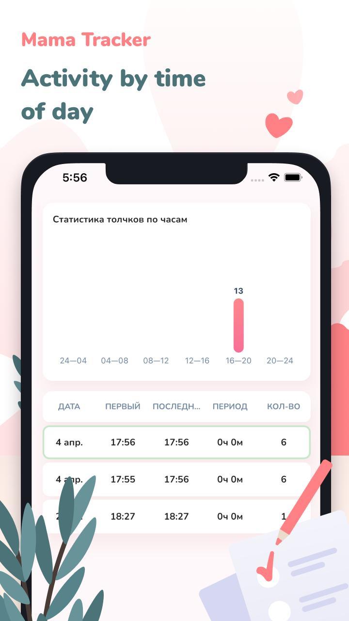 Kick counter contraction timer screenshot image 7_Popularmodapk.com