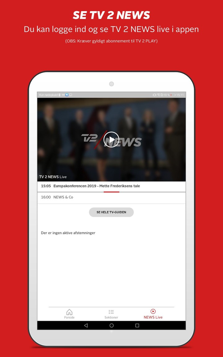 TV 2 Nyheder screenshot image 9_Popularmodapk.com