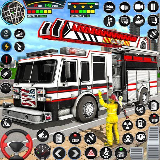 Firefighter: FireTruck Games screenshot image 1_Popularmodapk.com