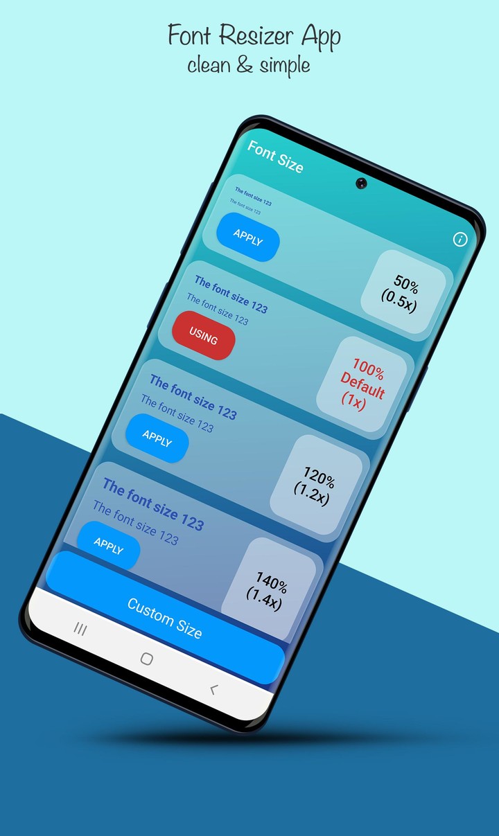 Change Font Size screenshot image 1_Popularmodapk.com