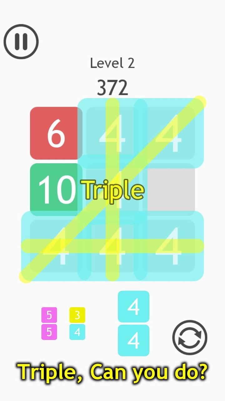 Number Tic-Tac-Toe IQ Puzzle screenshot image 5_Popularmodapk.com