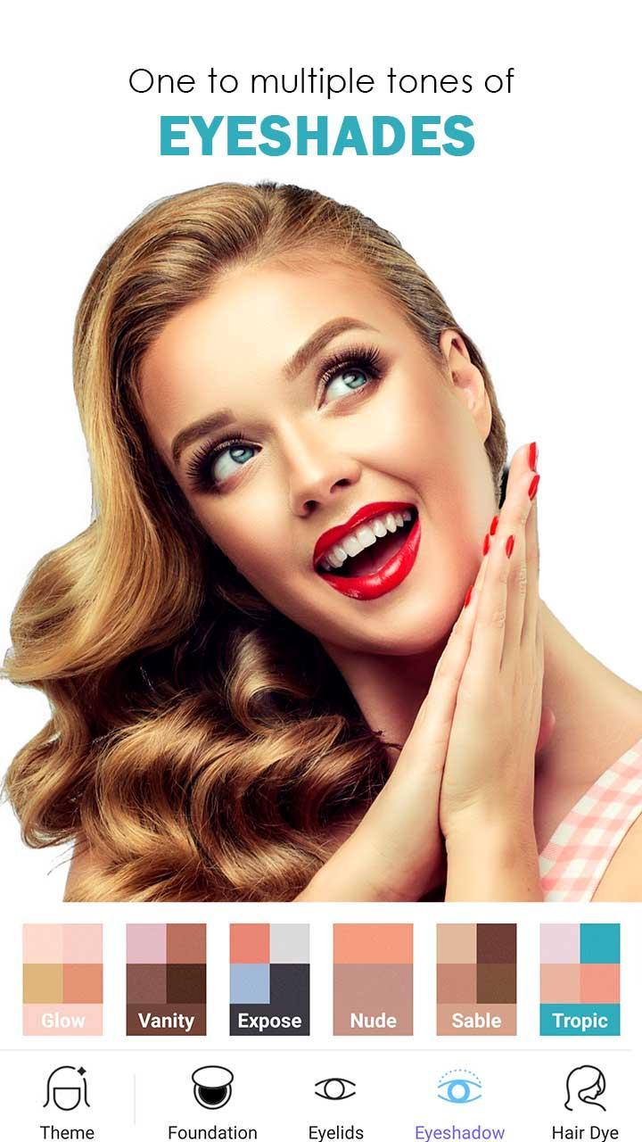 Beauty Face Makeover Camera-Makeup Photo Editor screenshot image 20_Popularmodapk.com