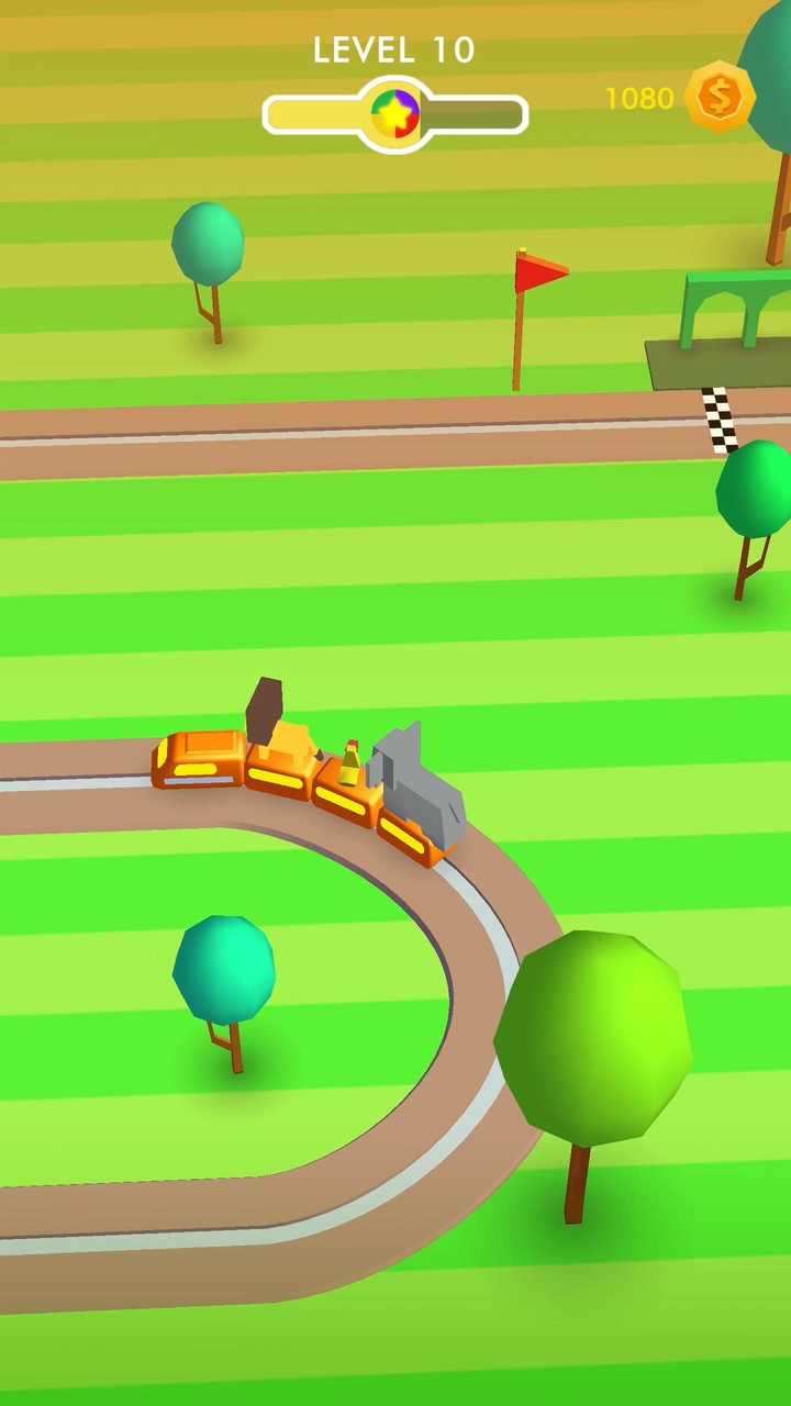 Train Adventure - Line Game screenshot image 4_Popularmodapk.com