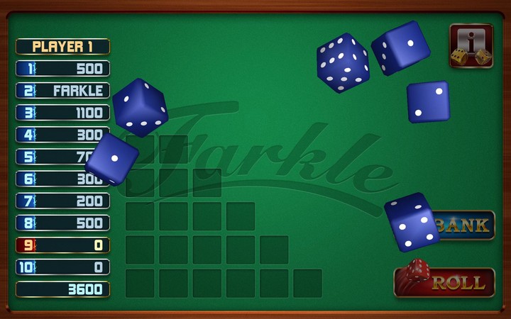 Farkle Dice Game screenshot image 1_Popularmodapk.com