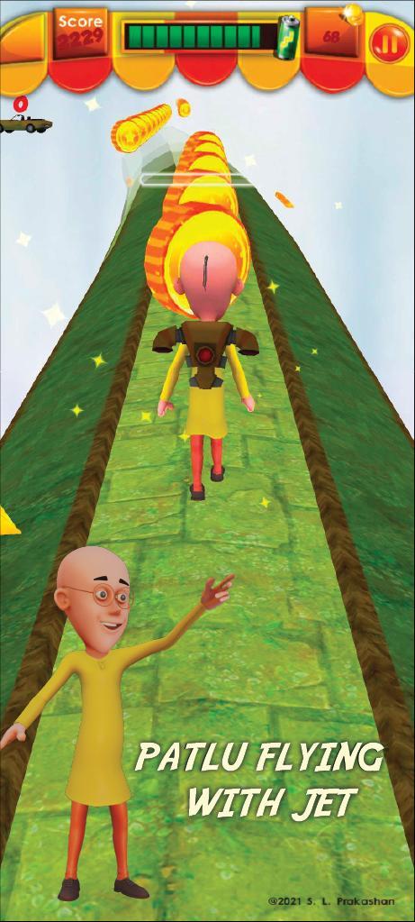 Motu Patlu School Run screenshot image 4_Popularmodapk.com