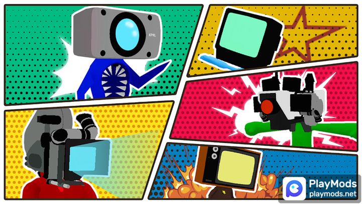 Merge Sink Kamera Battle<span>(Remove ads)</span> screenshot image 5_Popularmodapk.com