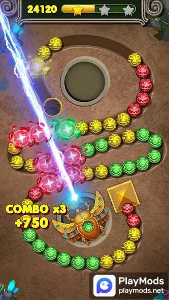 Jungle Marble Blast 3<span>(Unlimited Resources)</span> screenshot image 2_Popularmodapk.com