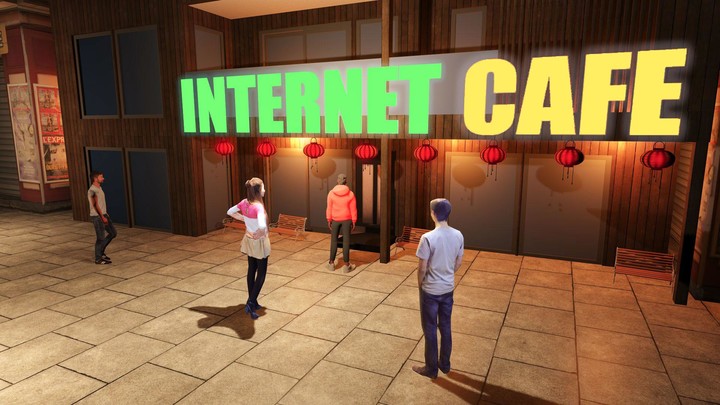 Internet Cyber Cafe Job Sim screenshot image 5_Popularmodapk.com