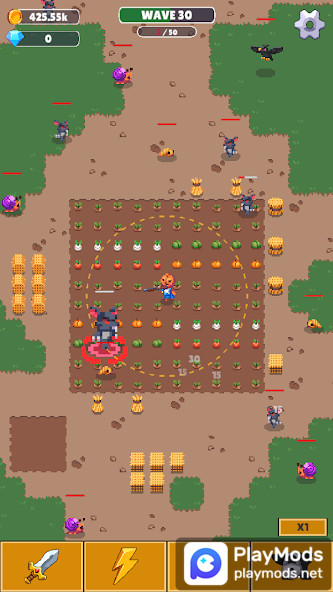 Scarecrow War : Idle Defense<span>(Unlimited money)</span> screenshot image 3_Popularmodapk.com