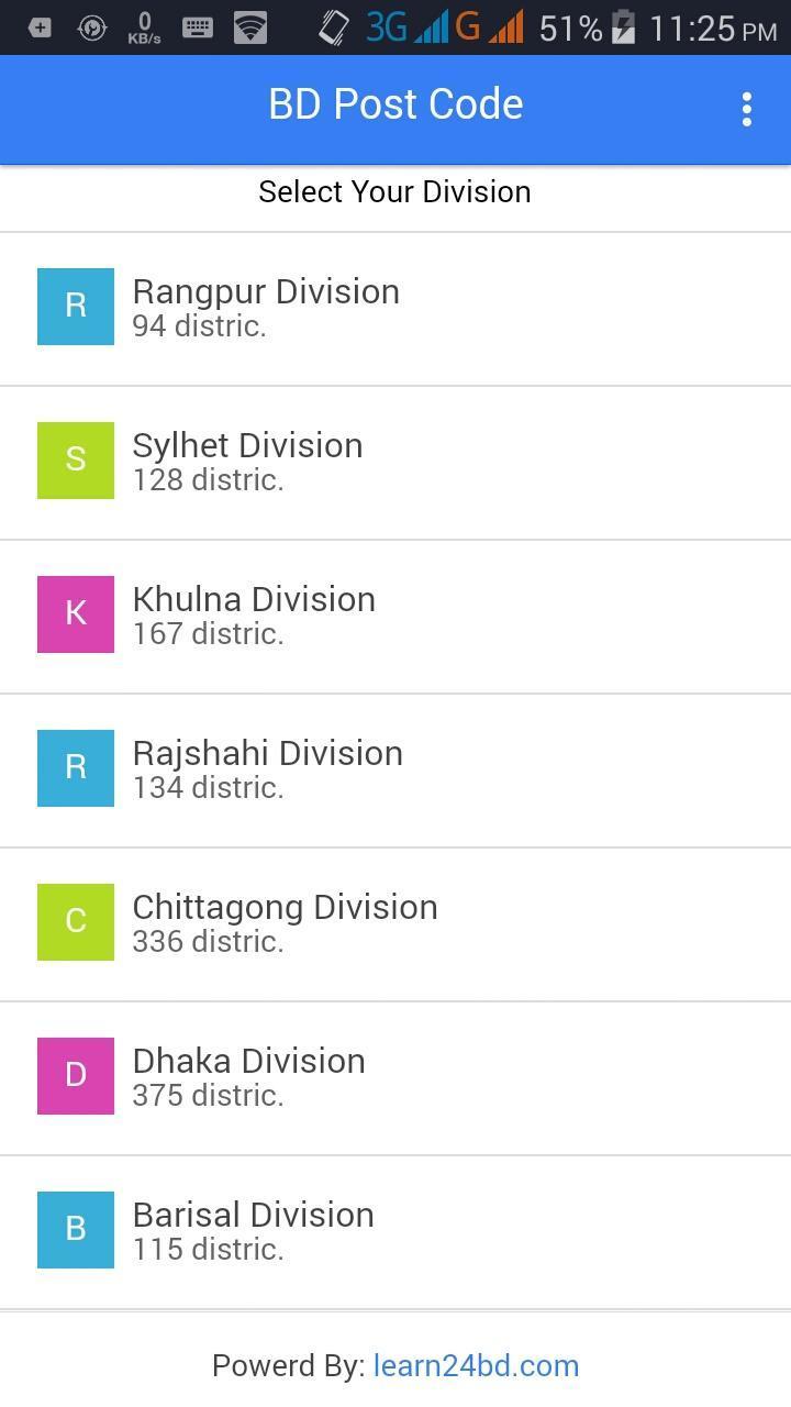 BD Post Code screenshot image 8_Popularmodapk.com