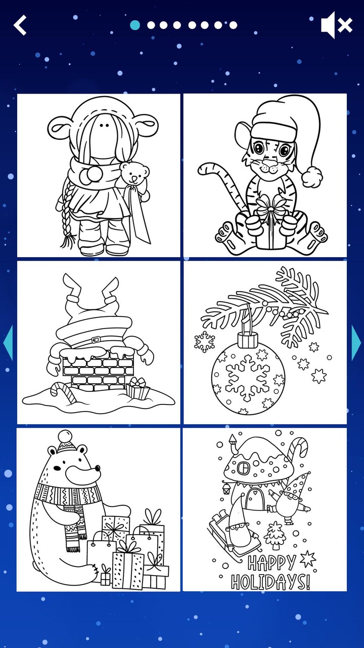 Christmas kids coloring screenshot image 3_Popularmodapk.com
