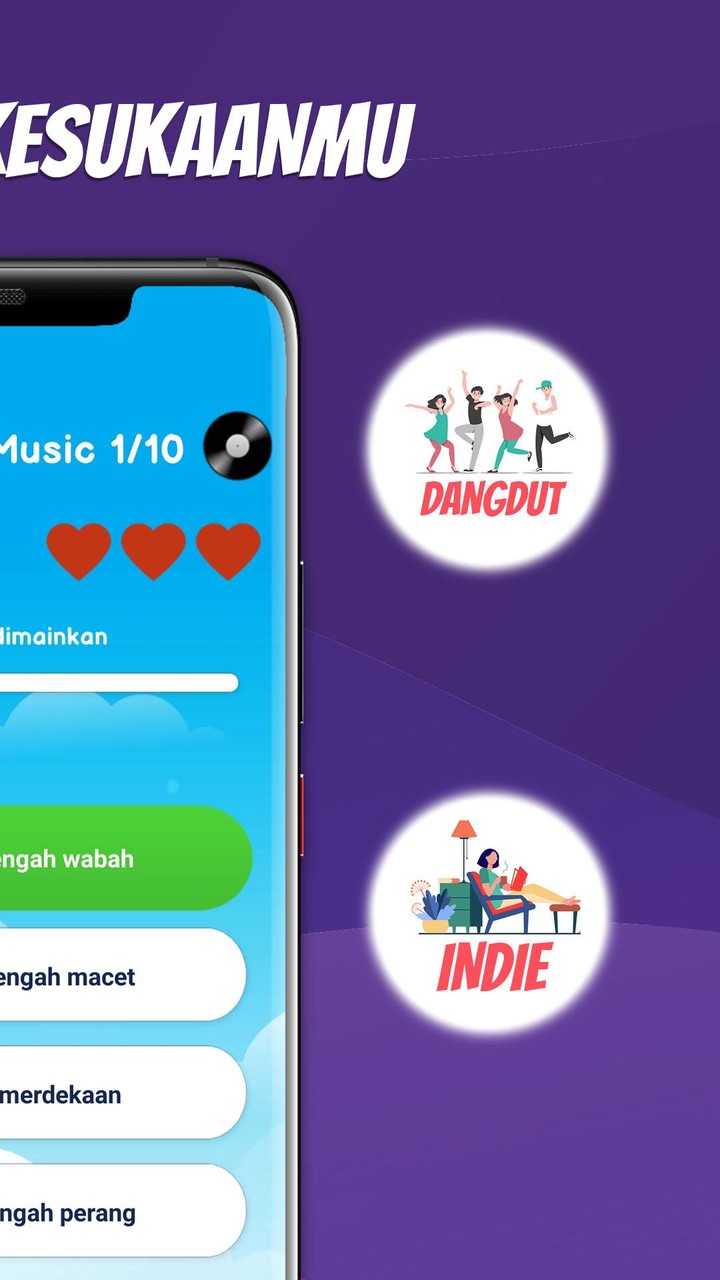 Tebak Lagu Indonesia 2023 screenshot image 5_Popularmodapk.com