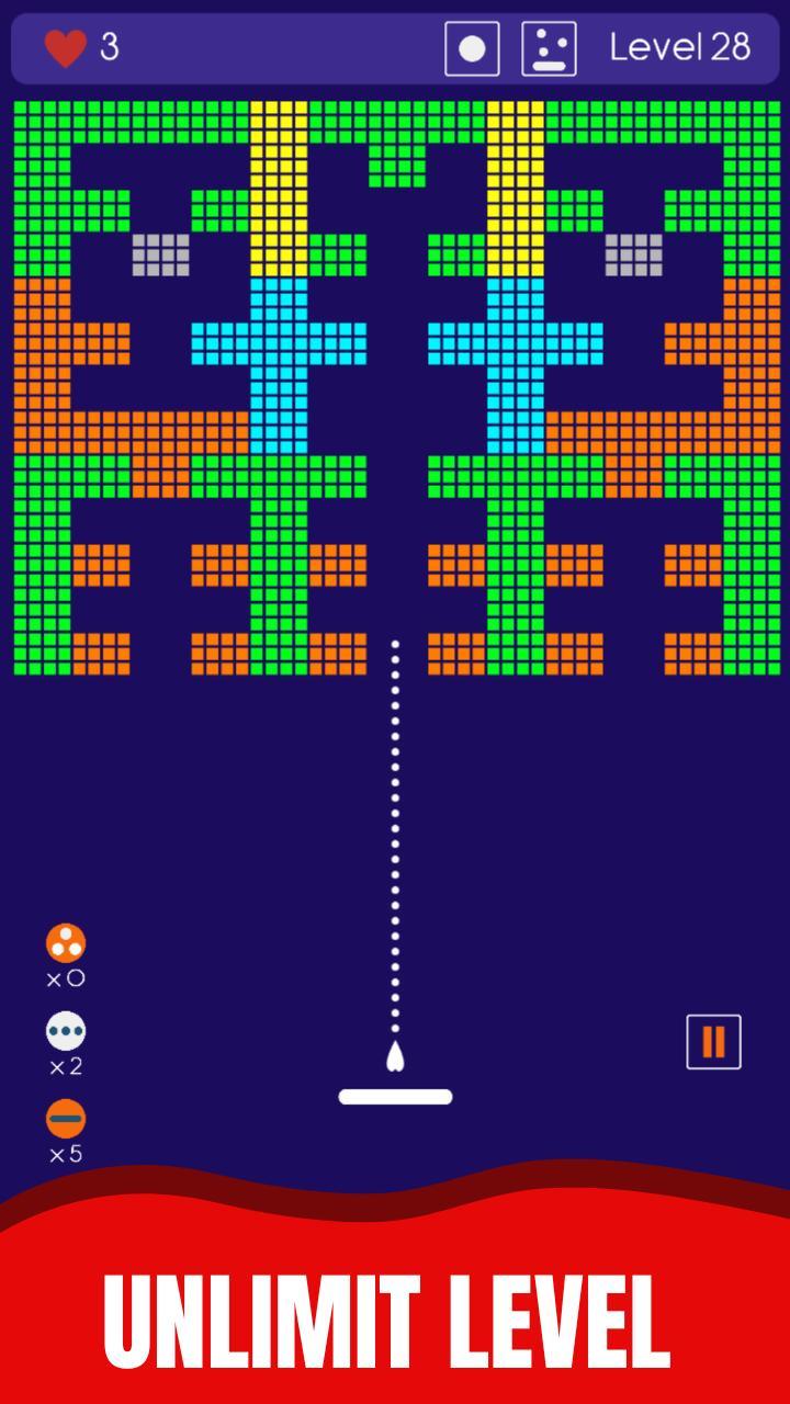 Brick Breaker Many Balls screenshot image 3_Popularmodapk.com
