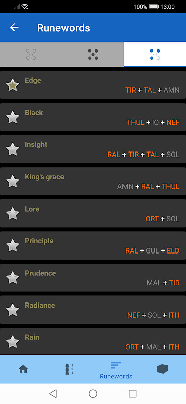 Runeword finder for Diablo II screenshot image 3_Popularmodapk.com