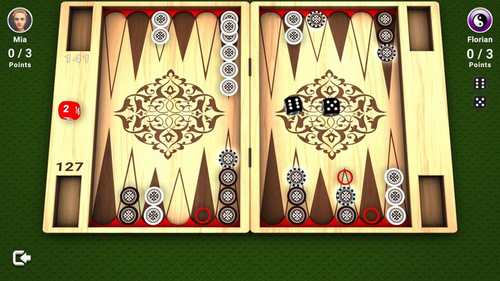 Backgammon -  Board Game screenshot image 2_Popularmodapk.com