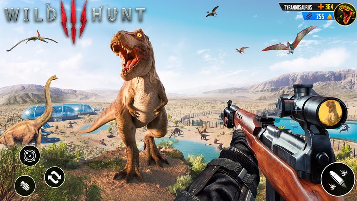 Dino Hunter Game: animal hunt screenshot image 3_Popularmodapk.com