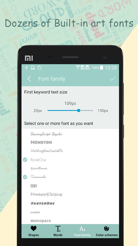 Word Clouds: word art designer screenshot image 4_Popularmodapk.com