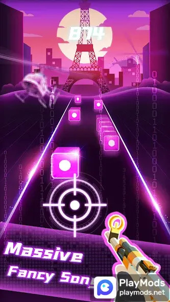 Beats shooting-EDM music game<span>(Unlimited Diamonds)</span> screenshot image 4_Popularmodapk.com