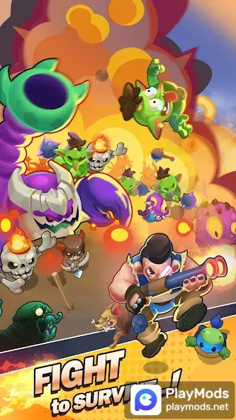 iSurvivor: Epic Shoot ‘Em Up<span>(Unlimited Money)</span> screenshot image 3_Popularmodapk.com