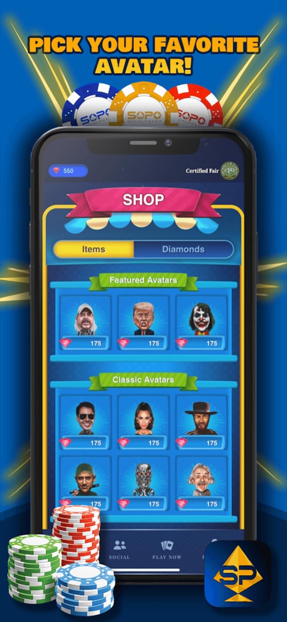 SoPo Poker - Social Poker screenshot image 5_Popularmodapk.com