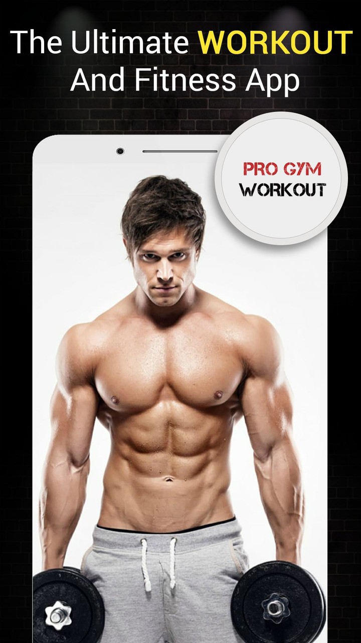 Pro Gym Workout (Gym Workouts & Fitness) screenshot image 1_Popularmodapk.com