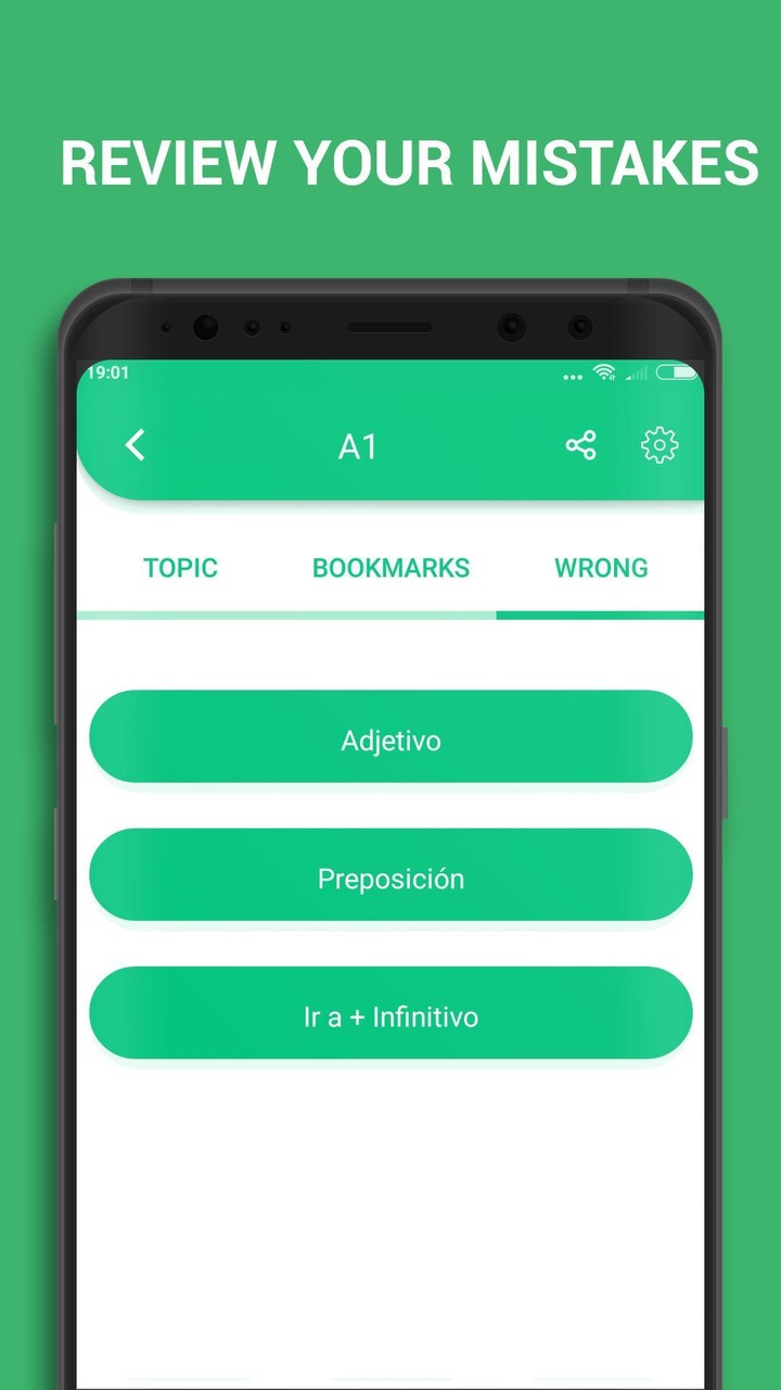 Learn Spanish Grammar A1 A2 B1 screenshot image 11_Popularmodapk.com