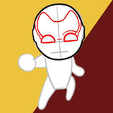How to draw Iron Suit Easily1.0_Popularmodapk.com