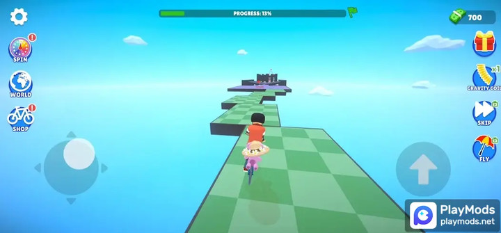 Parkour Master: Bike Challenge<span>(speed change)</span> screenshot image 1_Popularmodapk.com