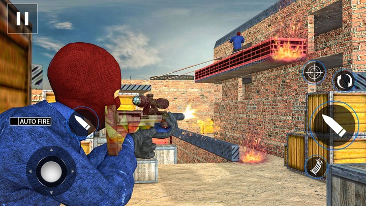 FPS Commando Gun Shooting 3D screenshot image 1_Popularmodapk.com
