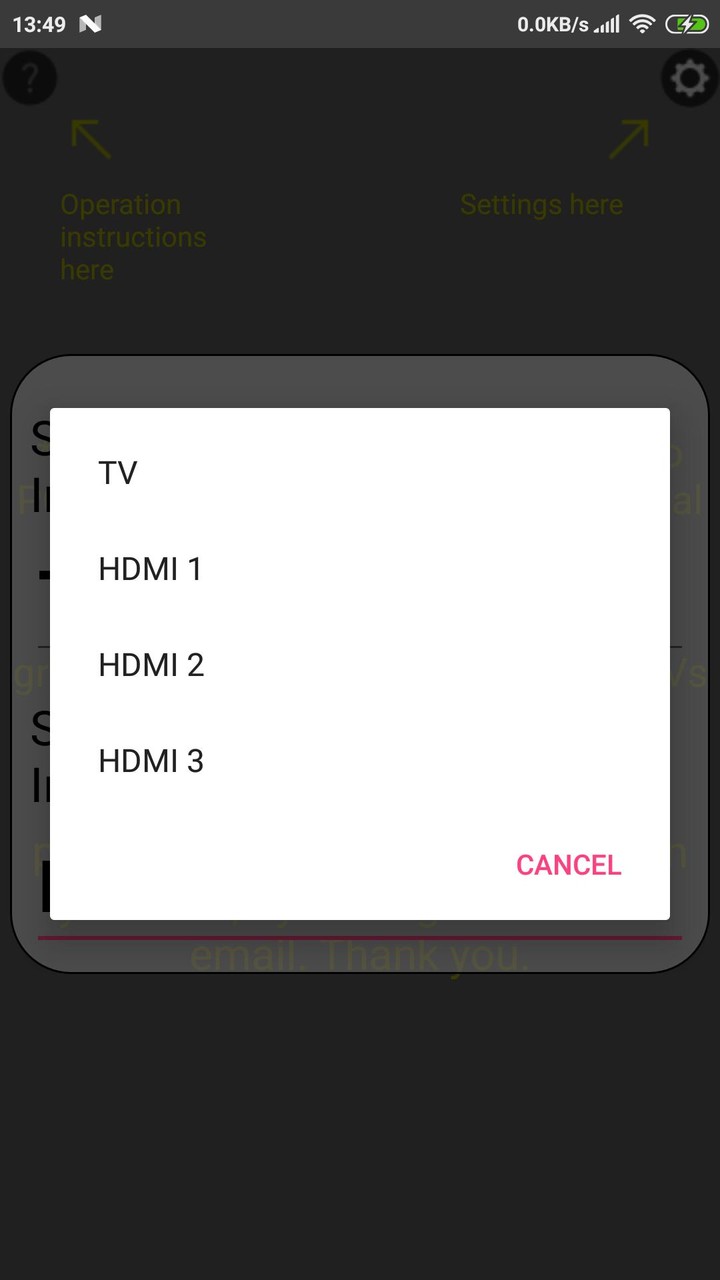 TCL TV IR remote simpl 0button screenshot image 5_Popularmodapk.com