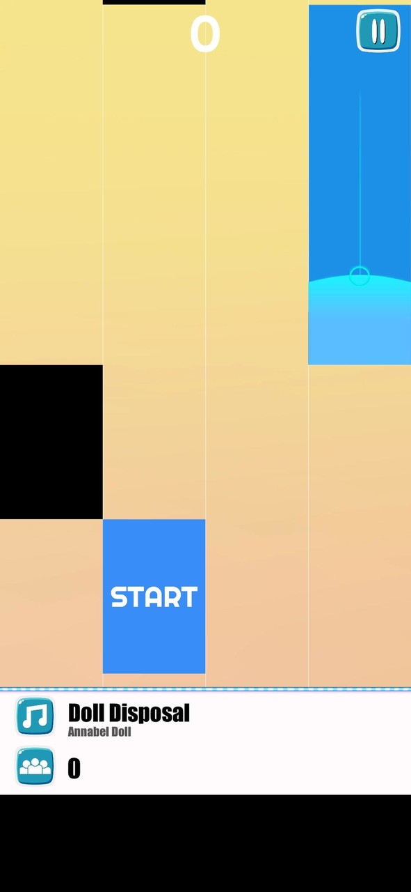 Annabel Doll Music Tiles Game screenshot image 2_Popularmodapk.com