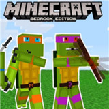 Minecraft(Teenage Mutant Ninja Turtles Mod)<span>(Full Unlocked)</span>1.16.221.01_Popularmodapk.com