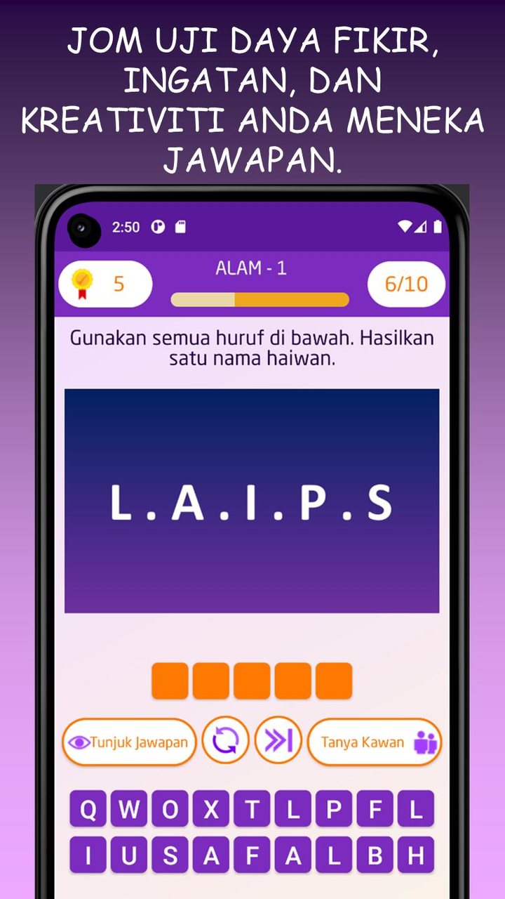 Otak Cair Beku: Kuiz Teka Teki screenshot image 4_Popularmodapk.com