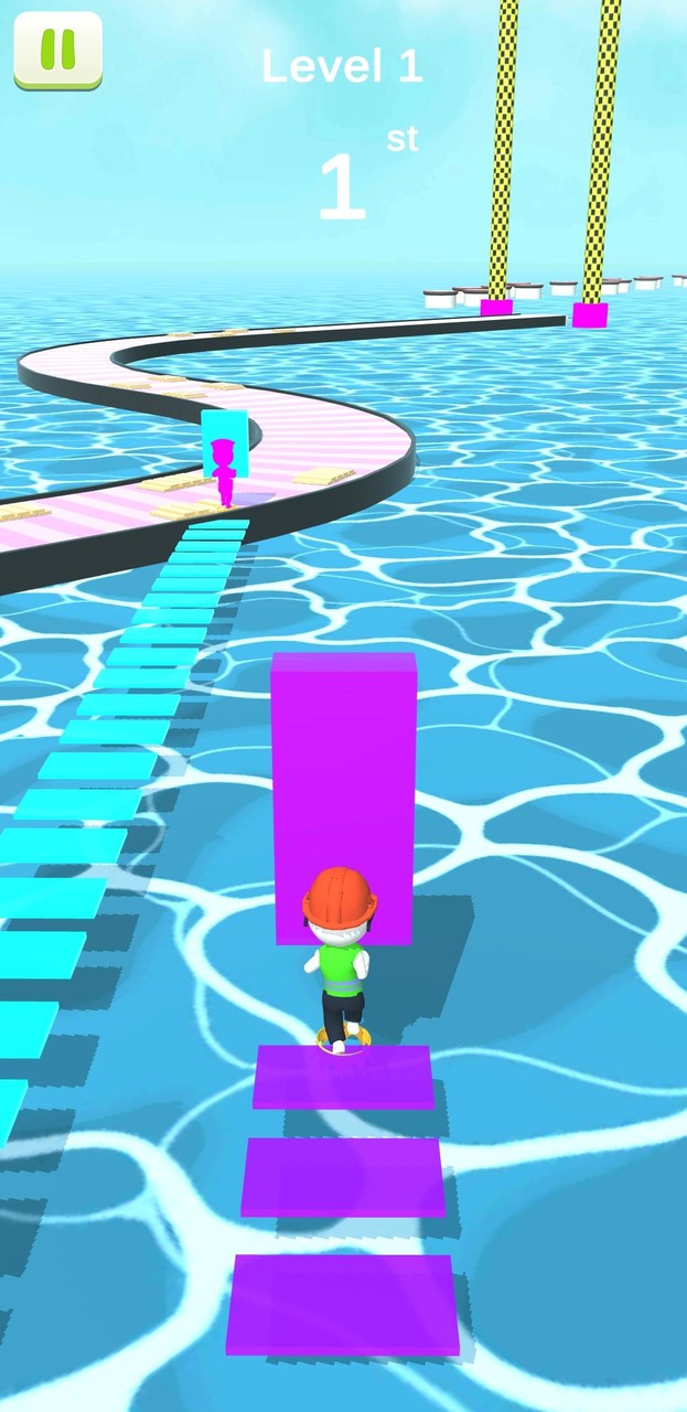 ShortCut Fun Run Race 3D screenshot image 3_Popularmodapk.com