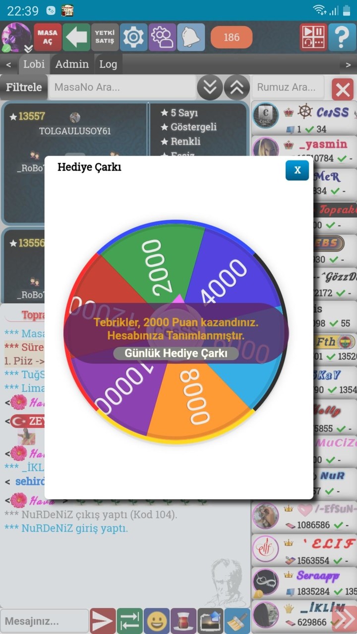 Okey Oyna Canlı Çanak Okey screenshot image 2_Popularmodapk.com