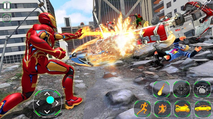 Iron Super Hero Crime War game screenshot image 5_Popularmodapk.com
