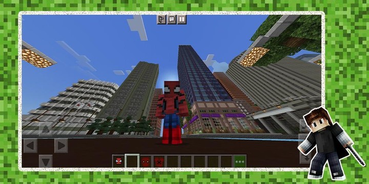 Spider Mod for Minecraft PE screenshot image 1_Popularmodapk.com