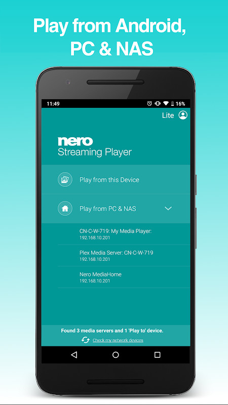 Nero Streaming Player | Connect phone to Smart TV screenshot image 11_Popularmodapk.com