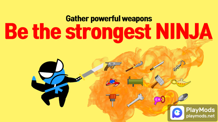 Jumping Ninja Battle - Two Player battle Action(Unlimited Diamonds) screenshot image 4_Popularmodapk.com