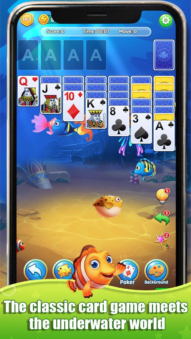 Fish Tide Solitaire screenshot image 1_Popularmodapk.com